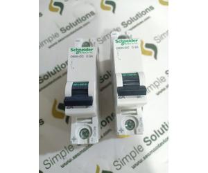 LOT 10 PCS Schneider A9N61502 miniature circuit breaker C60H-DC 1P 2A 250V DC-NE
