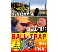 Lot 2 DVD Ball trap technique et stratégie fosse universelle & Ball trap Parcours de chasse et compak sporting