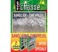 Lot 2 DVD Chasse sanglier chevreuil