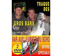 Lot 2 DVD Vidéo Pêche Bar du Bord - Mer