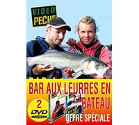 Lot 2 DVD Vidéo Pêche Bar en Bateau - Mer