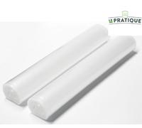 Lot 2 embossed food vacuum rolls 30 x 600 cm THE PRACTICAL
