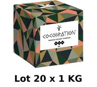 Lot 20 X 2.2Lbs Natural Coconut Charcoal - Hookah / BBQ - 90Min Combustion
