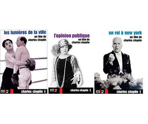 Lot 3 DVD Édition Digipack Charles Chaplin - Les Lumières de la ville (édition 2 DVD) + L'Opinion Publique + Un Roi à New York