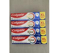 Lot 4 x Colgate Total Whitening Paste Toothpaste XL Pack 125ml Expiry 08/ 2026