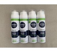 Lot 4 x Nivea Men Sensitive Shaving Foam 200ml with Chamomile FREEPOST