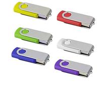 Lot Bulk - 5X/10X/20X Swivel USB Flash Drive Storage Thumb Memory Stick Pen, 16MB,64MB,1GB,8GB,32GB,64GB (10X 4GB)
