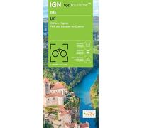 Lot - Cahors Figeac Causses du Quercy PNR (D46): LOT - CAHORS - FIGEAC - PNR DES CAUSSES DU QUERCY 1:100000 (TOP 100)
