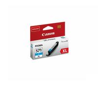 Canon CLI-571XLC Original Canon 571XL High Yield Cyan Ink Cartridge - CLI 571XL C, 11ml