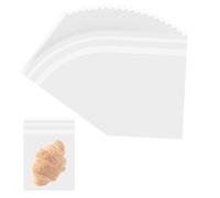 Lot de 100 sacs en cellophane, sacs ziplock en plastique transparent, petits sacs d'emballage cadeau, réutilisables, pour Noël, emballage cadeau de fête d'anniversaire (4 * 6 inches)