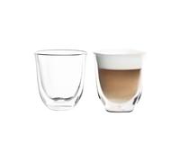 Lot de 2 tasses Capuccino - DELONGHI - Double parois - 19 cl
