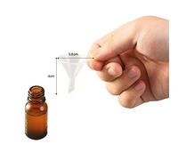 Lot de 20 mini Entonnoir plastique - Garnissage Petite bouteille Parfum Parfum CraftUseful and Attractive