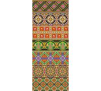 Lot of 2 * 7 Easter Egg Decoration Thermo Heat Shrink Sleeve Wraps Pysanka for 14 Easter Eggs