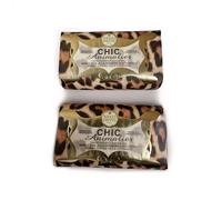 Lot Of 2 NESTI DANTE Chic Animalier, Bronze Leopard Soap 250 g( 2 Supplied)