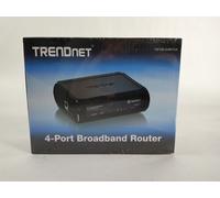 Lot of 2 New TRENDnet TW100-S4W1CA 4-Port Broadband Router