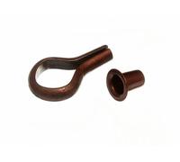 Lot Of 200 Banjo Shelf Florentine Support Stud And Socket 6Mm Fb Antique