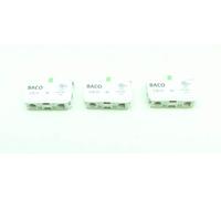 LOT of 3 BACO 33E10 Contact Block 10A 690V-AC
