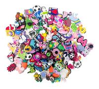 Lot of 30/50 Pcs Random Shoe Charms for Croc, Different Cool Cute Shapes Packs for Bracelet Wristband, Shoe Accessories for for Kids Boys Teens Adults Men Party Gifts