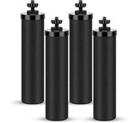 Lot of 4 Filters to filter in water for gravit Compatible with Avec filter systems Weeplow, Berkey, Berkefeld, Doulton, Rduit les contaminants H au...