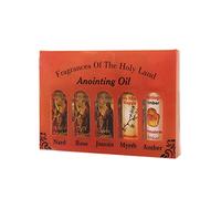 Lot of 5 Mix Anointing Oil in Roll On Bottels 10 ml - from Jerusalem