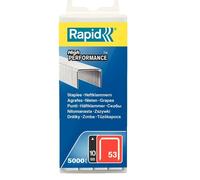 Lot Of 5000 Robust Galvanized Steel Staples Size 10 Mm RAPID STAPLES