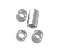 Lot of Aluminum Flat Washers M2.1 M2.6 M2.7 - Non-Thread Standoffs for RC Models, Electronics,10 PCS Package(Aluminum-D2.1xD4xL6.7mm)