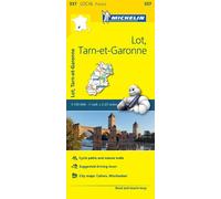 Lot, Tarn-et-Garonne - Michelin Local Map 337