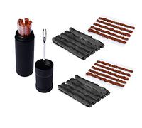 Lotatheta Bike Tubeless Tire Tyre Repair Kit Plugger Plugs Tool Repair Tires Fix Flat Puncture MTB and Road Mountain Bicycle +25 Strips (10 x1.5 mm + 5 x 2.5 mm + 10 x 3.5 mm)