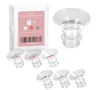 LOTBILL Flange Insert 17/19/21mm 6PCS Compatible with Medela/Spectra/Momcozy S9/S9pro/S10/S12/S12pro etc Breast Pump 24mm Flange/Shield, Reduce Tunnel Down to Correct Size