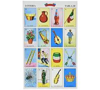 Loteria Don Clemente Autentica Mexican Bingo Set 20 Tablets Colorful and Educational