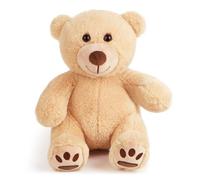 LotFancy 25cm Brown Teddy Bear Stuffed Animal, Cute Plush Teddy Bear Toy, Gift for Kids, Toddlers, Boys and Girls, Easter Decoration