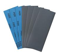 LotFancy 400 Grit Sandpaper, 45PCS, 9 x 3.6" Dry Wet Sand Paper, Silicon Carbide Sanding Sheet for Metal Automotive Wood Furniture Sanding, Polishing, Finishing