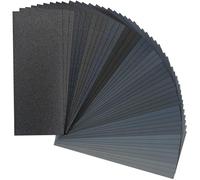 LotFancy Sandpaper, 45PCS, 80 to 3000 Grit Sand Paper Assortment, 9 x 3.6" Silicon Carbide Dry Wet Sanding Sheet, for Wood Furniture, Metal Sanding, Automotive Polishing, Wood Turning Finishing
