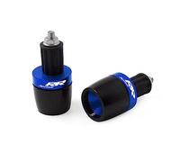 LOTFI Fit For BMW S1000RR S1000 RR S 1000 RR All Years 7/8" 22mm Motorcycle Universal Handlebar Grips Ends Handle Bar Cap End Plugs Slider (Size : Blue)