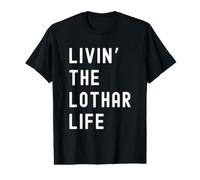 Lothar Living The Lothar Life Name Value Graphic T-Shirt