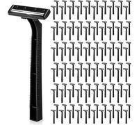 Lothee 1200 Pack Disposable Razors Twin Blade Bulk with Safety Cap, Stainless Steel Shaving Razors Men Bulk Multipurpose Portable for Medical Clinics Hotel Travel Camping Salon Care