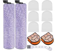 LOTIN Brush Roller and Filter Replacement For Shark WDB1F2 HydroVac AW201 AW302 WD201 WD100 WD200 WD101 WD200C WD201C WD101C HydroVac Vacuum Cordless Wet Dry Vacuum Cleaner