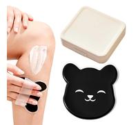 Lotion Applicator, Bear-Shaped Soft Body Pad, Silicone Self-Tanning Applicator, for Body Lotion, Sunscreen, Skin Moisturiser, BB Cream as well as Legs, Feet and Arms