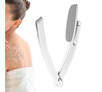 Lotion Applicator - Foldable Long Handle Brush, | Portable Back Self-Applicator for Lotion, Cream & Sunscreen | Easy-to-Use Body Moisturizer Tool Hard-to-Reach Areas Handled Apply Medicine, Wash