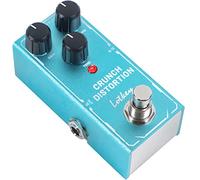 Lotkey Crunch Distortion Guitar Pedal, Electric Effects Pedals Mini Single Type DC 9V True Bypass