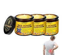 LOTMAY Bee Venom Pain-Relief Bone Healing Cream, Professional Bee Venom Joint Cream, Bee Venom Pain Relief Cream, Professional Joint Care, Natural LOTMAY Bee Venom Cream for All Skin Types (3 Pcs)