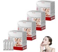 Lotmay Boost Firming & Anti-Aging Oral Liquid, Advanced Anti-Aging Drops, Lotmay Anti-Aging Oral Solution, Natural Plant Extract, for Men and Women (4 Box 28 Piece)