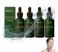 Lotmay Multi Collagen Peptide Liquid Supplement, Hydrolyzed Collagen Drops for Everyday Wellness Routine, Firming Anti Wrinkle for Adults, Busy Lifestyles, Home and Travel Use (4)