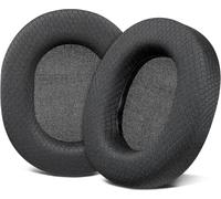 Lotnery 2 PCS Replacement Ear Pads for SteelSeries Arctis 1/3/5/7/9/Pro/Prime Wireless Gaming Headset, Memory Foam Cushions with Mesh Fabric, Noise Isolation Comfortable Headphone Earpads - Black