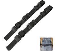 Lotnery 2Pcs Adjustable Backpack Chest Strap, Rucksack Chest Strap Belt with Clips & Quick Release Buckle for Outside Travel, Hiking & Commuting