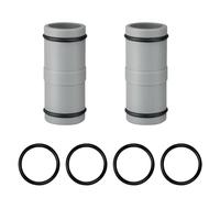 Lotnery 32mm Pool Hose Adapter/Connector 2PCS - Durable 1.25" Vacuum Pump Pipe for Above Ground Swimming Pools, Universal Leak-Proof Bestway Pool Parts Replacement for Filter Pumps & Maintenance