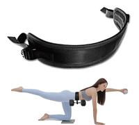 Lotnery Adjustable Hip Thrust Belt for Gym & Home with Thickened Non-Slip Padding | Weight Belt Compatible with Dumbbells, Kettlebells, Weight Plates | Secure Hip Thrust Pad for Glute Training, Squats