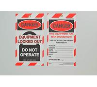 LOTO Lock Out Tags (Qty 10)