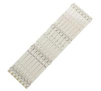 LOTOAK 7 PCS/Set LED Backlight Strip Compatible with HISENSE SVH420AB3 SVH420AB2 SVH420AA7_4LED 43H7C 43H7C2 Sharp LC-43N4000U (Color : 7pcs)