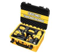 LOTOCASE Storage Hard Case for DEWALT 20V Max Cordless Drill/Driver Kit, Shock Proof & Waterproof Tool Organizer Bag for Dewalt Cordless Drill/Driver (Only Case)